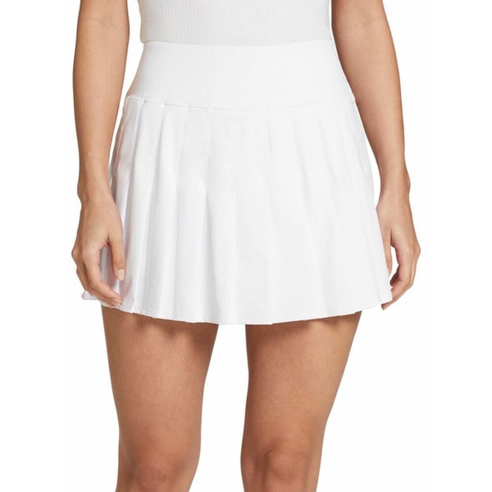 Prince tennis match white pleated skirt size L NWT
